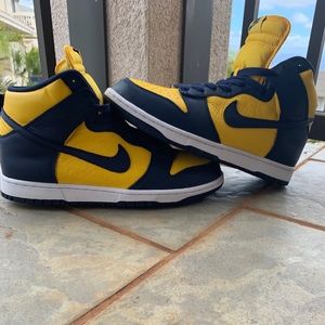Nike Dunk High “Michigan”
